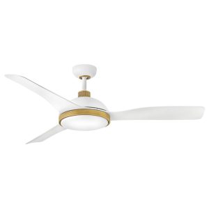 Hinkley - 906556FMW-LDD - 56"Ceiling Fan - Alba - Matte White