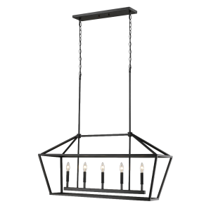 5 Light Linear Chandelier