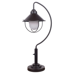 Moriah Black Metal Outdoor Table Lamp