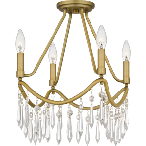 AIREDALE SEMI-FLUSH MOUNT LIGHT