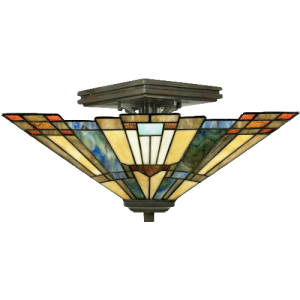 INGLENOOK SEMI FLUSH MOUNT