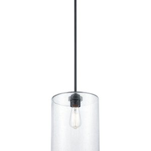 Millennium - 9611-MB - One Light Mini Pendant - Moven - Matte Black