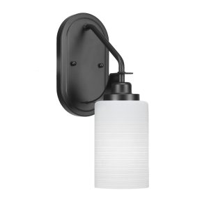 Toltec Lighting - 2611-MB-4061 - One Light Wall Sconce - Odyssey - Matte Black