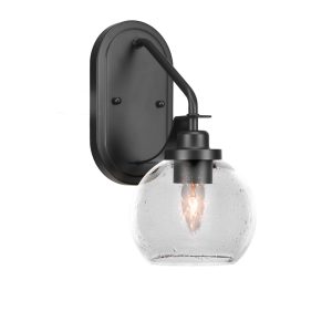 Toltec Lighting - 2611-MB-4100 - One Light Wall Sconce - Odyssey - Matte Black