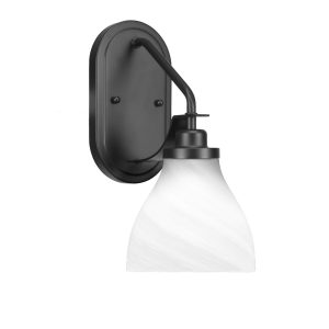 Toltec Lighting - 2611-MB-4761 - One Light Wall Sconce - Odyssey - Matte Black