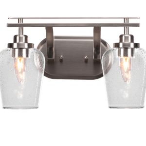 Toltec Lighting - 2612-BN-210 - Two Light Bath Bar - Odyssey - Brushed Nickel