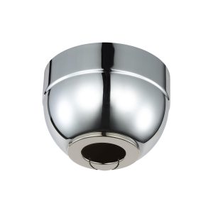 Visual Comfort Fan - MC93CH - Slope Ceiling Canopy Kit - Universal - Chrome