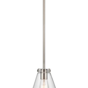 Millennium - 8131-BN - One Light Mini Pendant - Aliza - Brushed Nickel