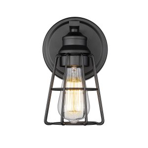 Millennium - 3381-MB - One Light Wall Sconce - Matte Black