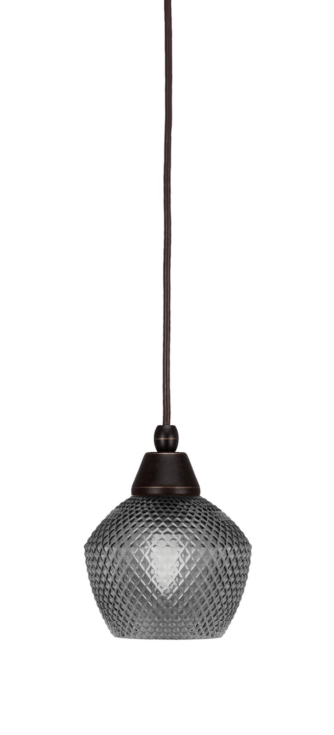 Toltec Lighting - 22-DG-4622 - One Light Mini Pendant - Any - Dark Granite