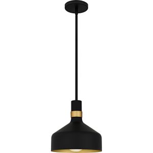 Quoizel - QPP6804MBK - One Light Mini Pendant - Quoizel Piccolo Pendant - Matte Black