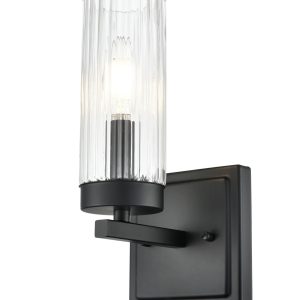 Millennium - 46001-MB - One Light Vanity - Iversen - Matte Black