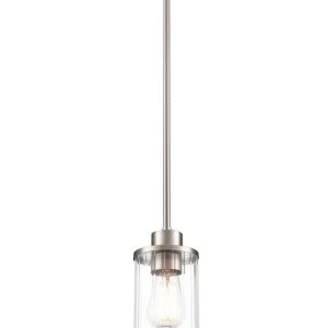 Millennium - 9511-BN - One Light Pendant - Beverlly - Brushed Nickel