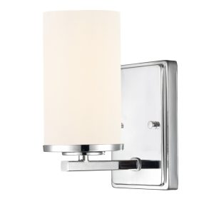 Millennium - 2701WG-CH - One Light Wall Sconce - Verlana - Chrome
