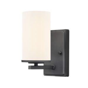 Millennium - 2701WG-MB - One Light Wall Sconce - Verlana - Matte Black