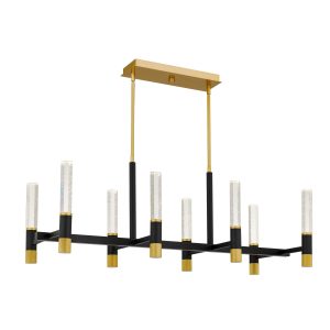 Quoizel - PCDAV844BRG - LED Island Pendant - Davies - Brushed Gold
