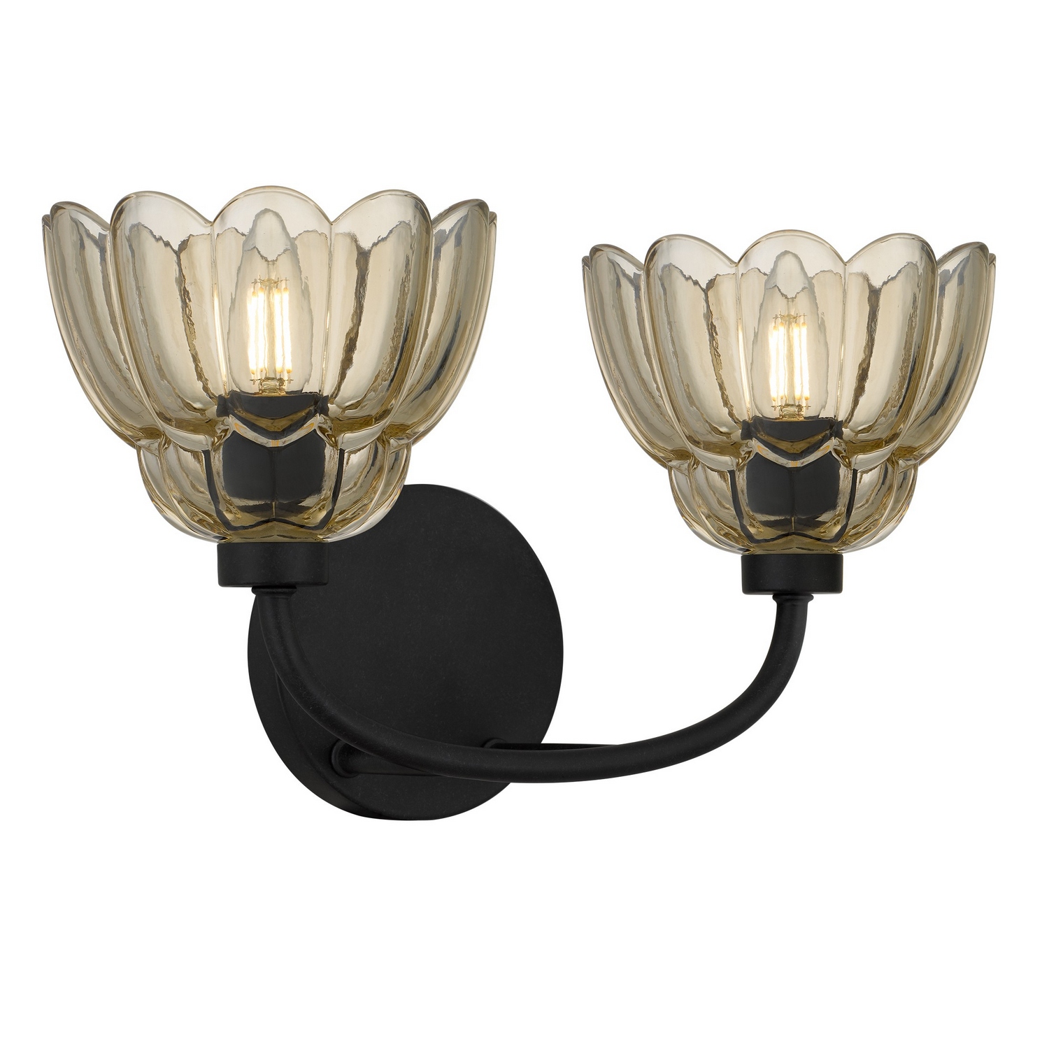 Quoizel - WHP8615MC - Two Light Vanity - Whitecap - Mottled Cocoa