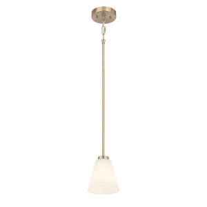 Millennium - 64101WG-MG - One Light Mini Pendant - Strayhan - Modern Gold