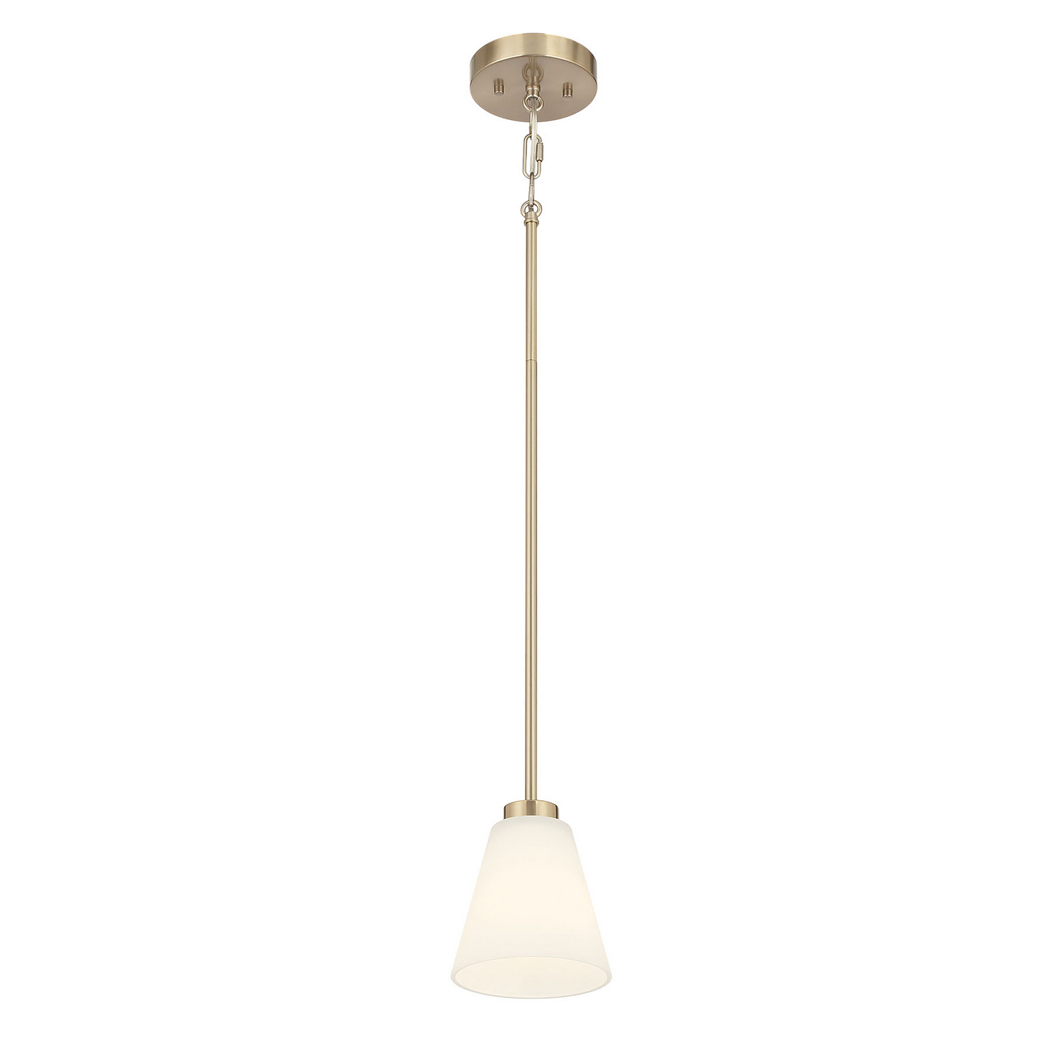Millennium - 64101WG-MG - One Light Mini Pendant - Strayhan - Modern Gold