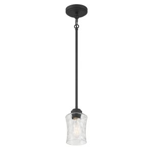 Millennium - 909301-MB - One Light Mini Pendant - Clarvyn - Matte Black
