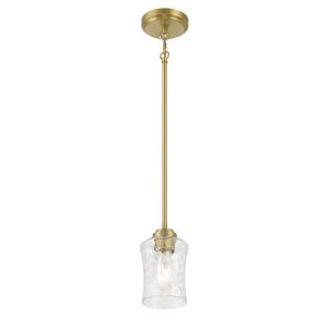 Millennium - 909301-VB - One Light Mini Pendant - Clarvyn - Vintage Brass