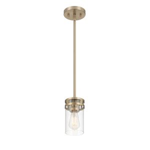 Millennium - 91011-MG - One Light Mini Pendant - Lunden - Modern Gold