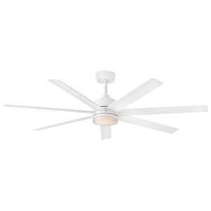 Hinkley - 910656FMW-LDD - 56" Smart Fan - Current - Matte White