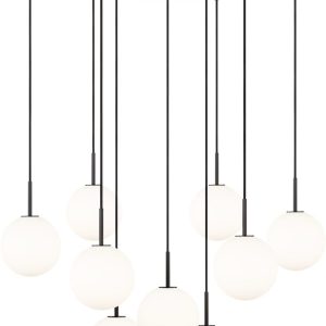 Visual Comfort Studio - SCRJCH206AIOEG - Nine Light Chandelier - Sorelle - Aged Iron