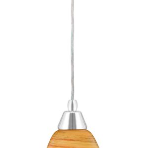 Toltec Lighting - 22-CH-454 - One Light Mini Pendant - Any - Chrome