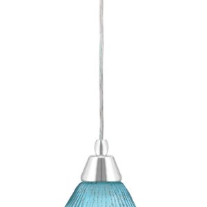 Toltec Lighting - 22-CH-458 - One Light Mini Pendant - Any - Chrome