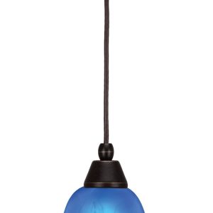 Toltec Lighting - 22-DG-4155 - One Light Mini Pendant - Any - Dark Granite
