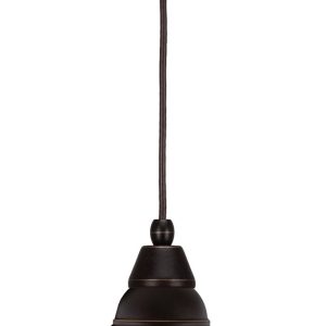 Toltec Lighting - 22-DG-427 - One Light Mini Pendant - Any - Dark Granite