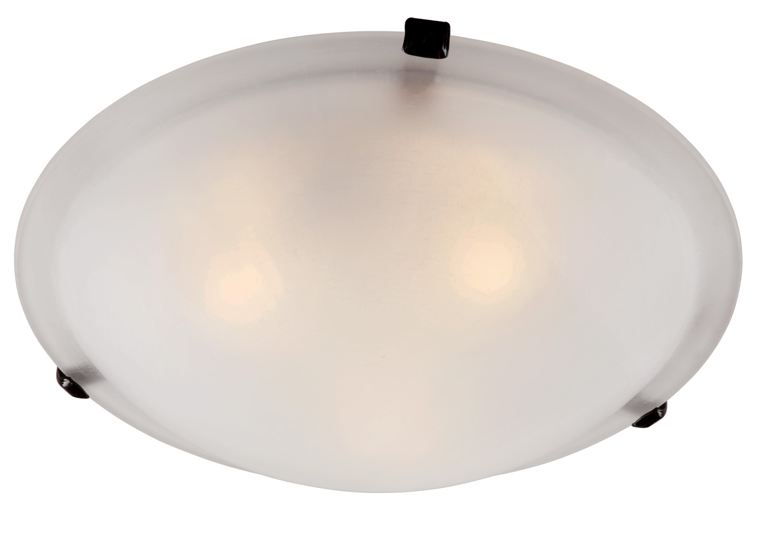 Trans Globe Imports - 58701 ROB - Three Light Flushmount - Cracka - Rubbed Oil Bronze