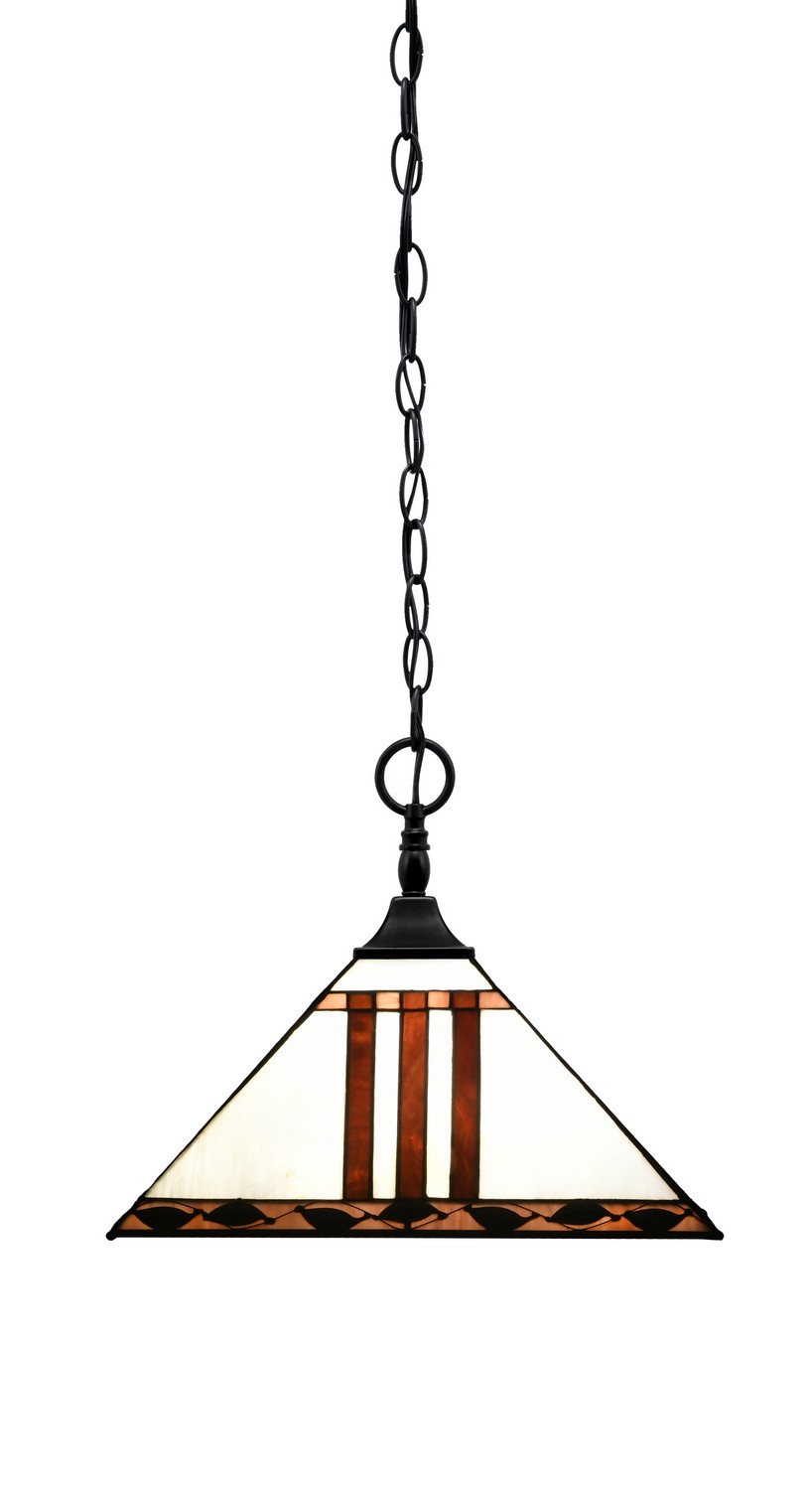 Toltec Lighting - 12-MB-958 - One Light Pendant - Any - Matte Black