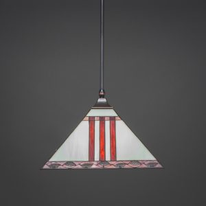 Toltec Lighting - 13-BC-958 - One Light Pendant - Any - Black Copper