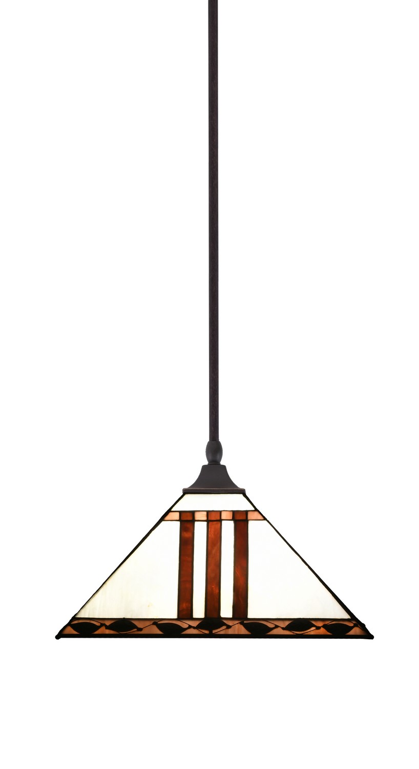 Toltec Lighting - 13-DG-958 - One Light Pendant - Any - Dark Granite