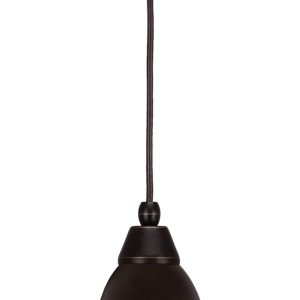 Toltec Lighting - 22-DG-426 - One Light Mini Pendant - Any - Dark Granite