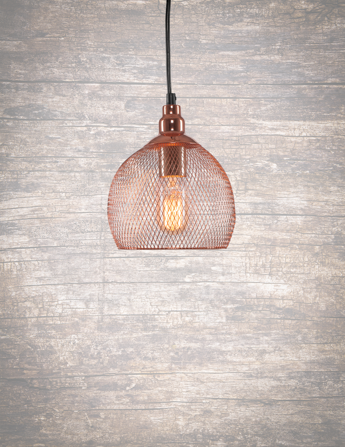 Toltec Lighting - 1802-CP-AT14 - One Light Pendant - Plexus - Copper